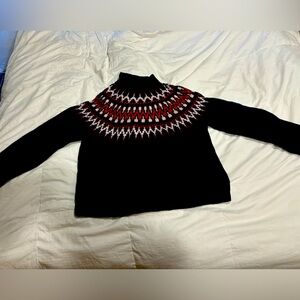 Jcrew wool fair isle wool sweater. Size large.